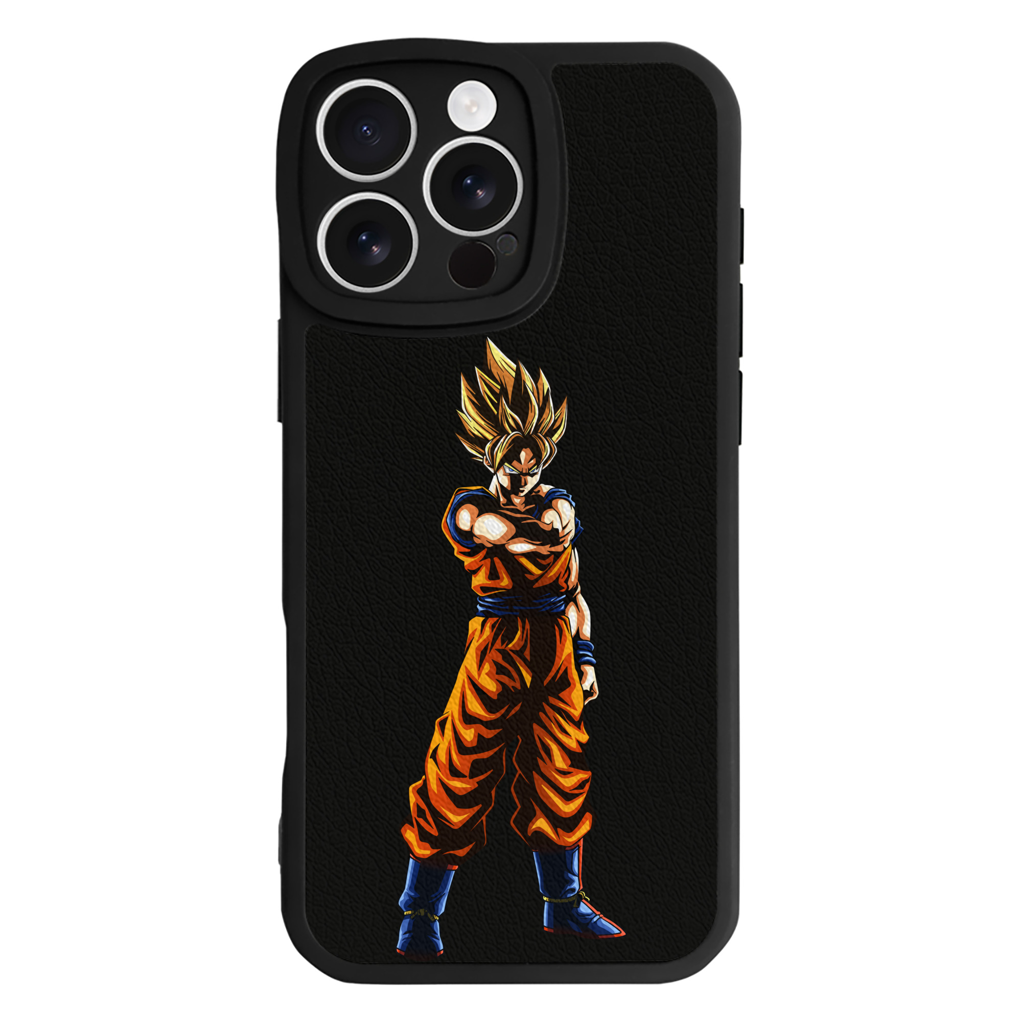 （画像用） ドラゴンボール 孫 悟飯（そんごはん）DRAGON BALL Son Gohan 【iPhone 16シリーズ対応】シリコンスマホケース（レザー調） 材質：シリコン